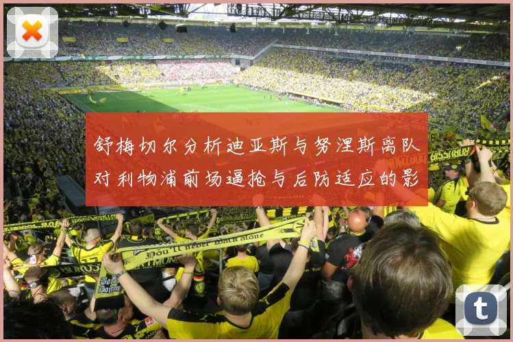 舒梅切尔分析迪亚斯与努涅斯离队对利物浦前场逼抢与后防适应的影响